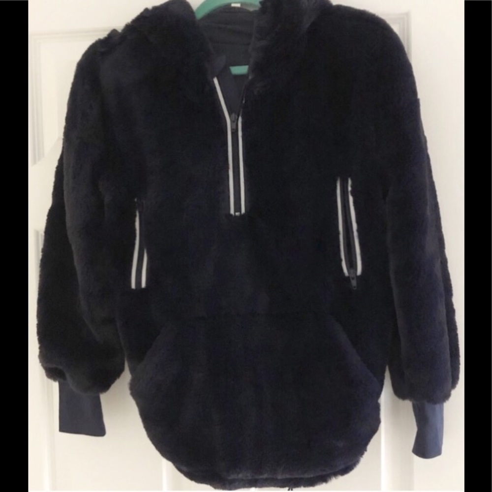 Free People Blue Hoodie size XS